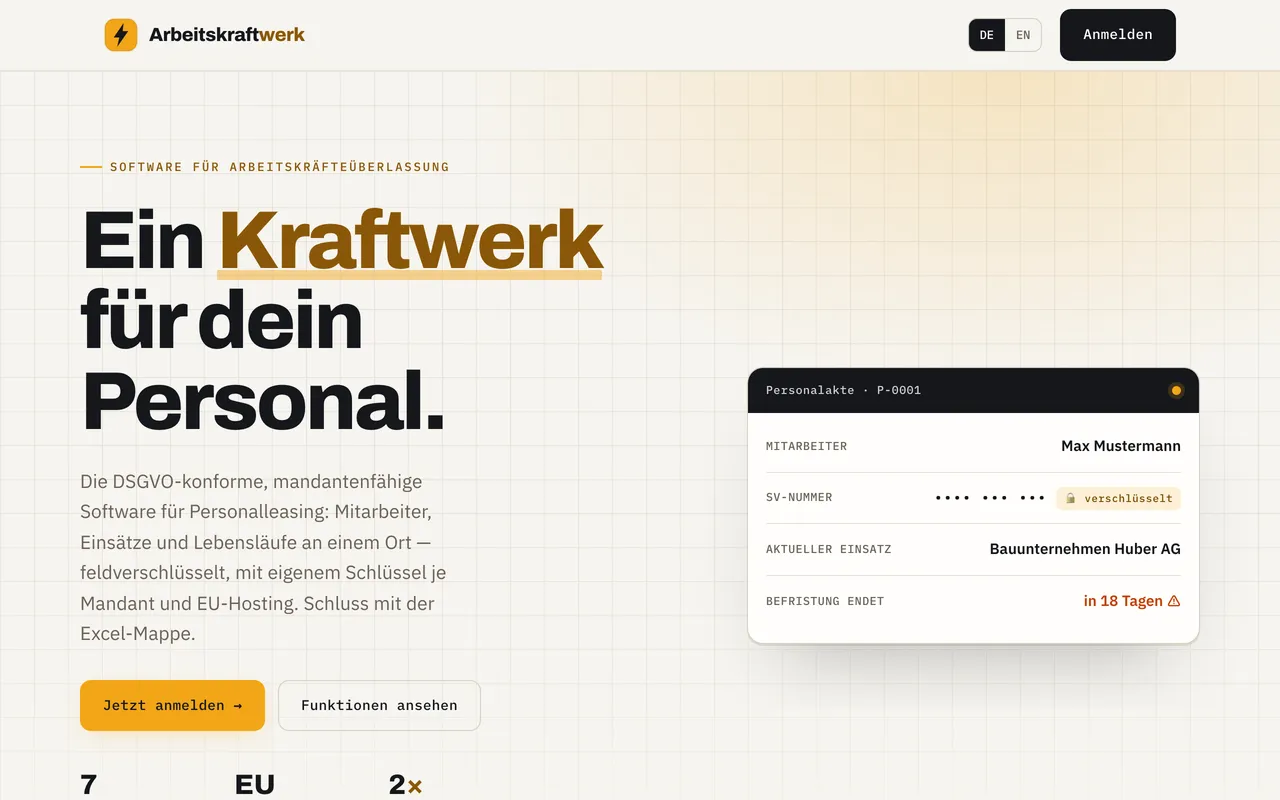 Arbeitskraftwerk preview