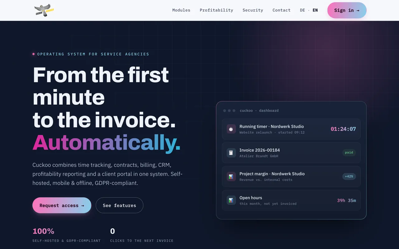 Cuckoo preview