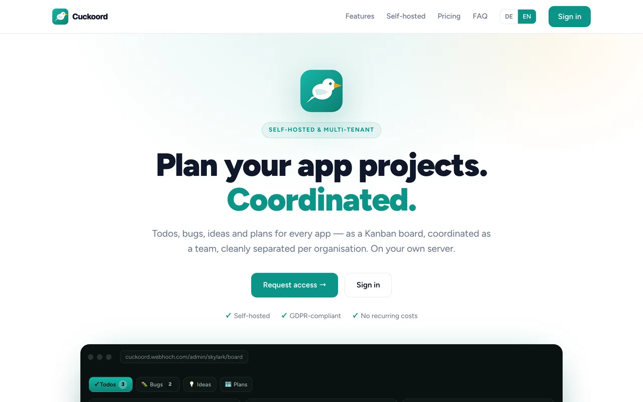 Cuckoord preview