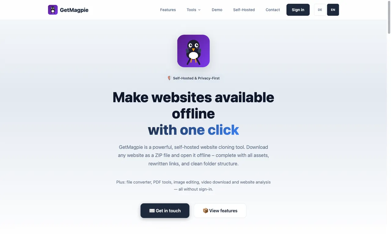 GetMagpie preview