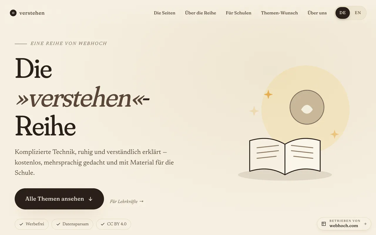 verstehen — die Reihe preview